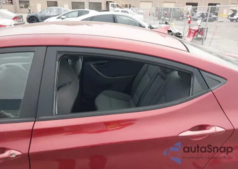 2014 Hyundai Elantra Se from USA, damaged, VIN 5NPDH4AE8EH540282